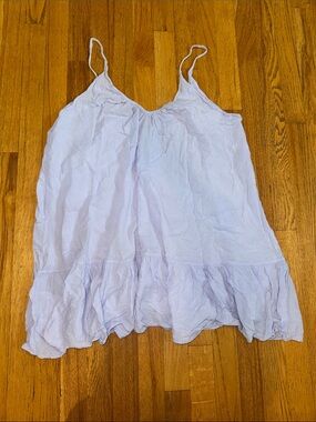9 Seed Light Lavender Spaghetti Strap Loose Fit Dress Women’s One Size
